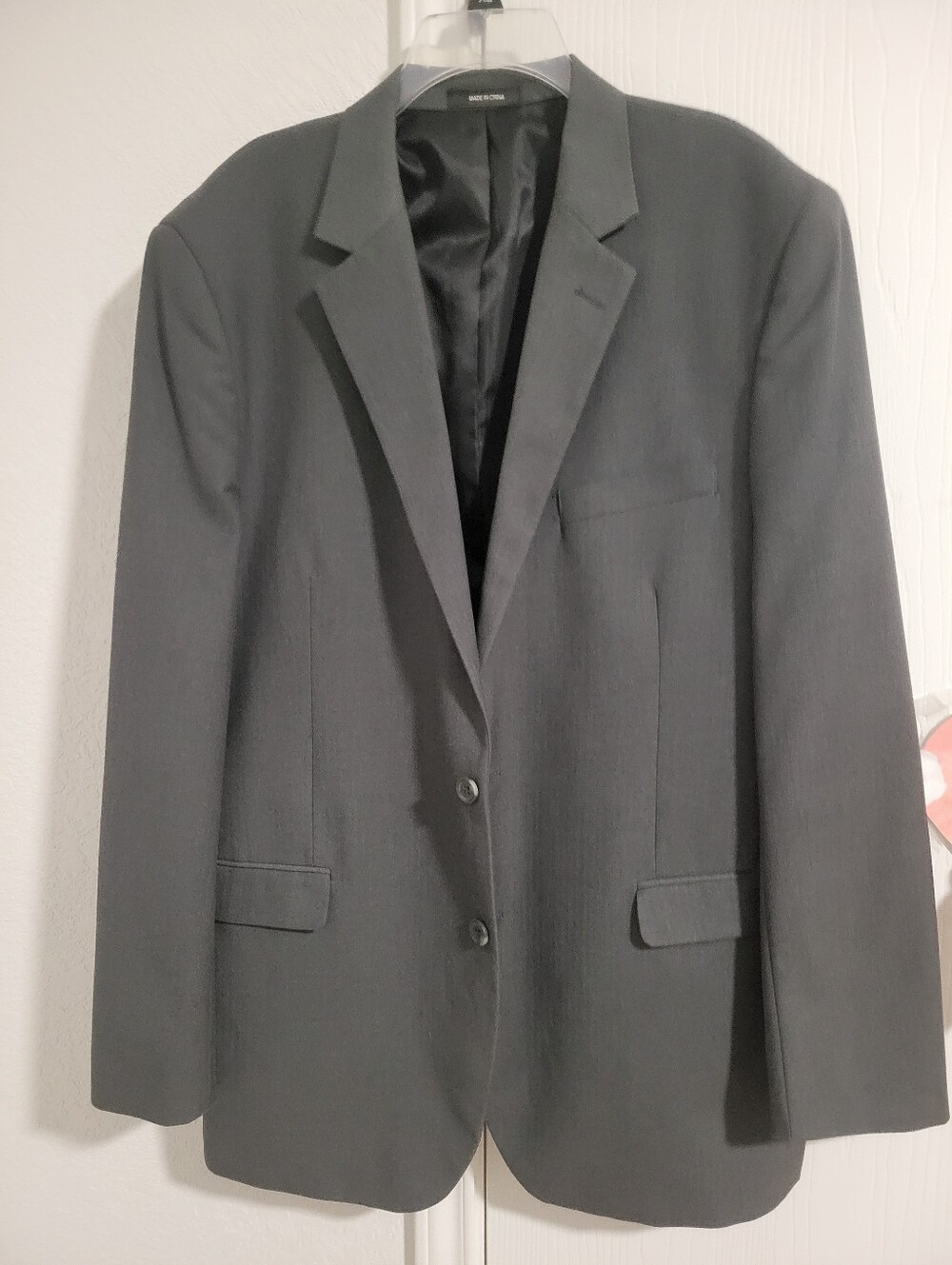 Van Heusen Men's Gray Sportcoat (46L)